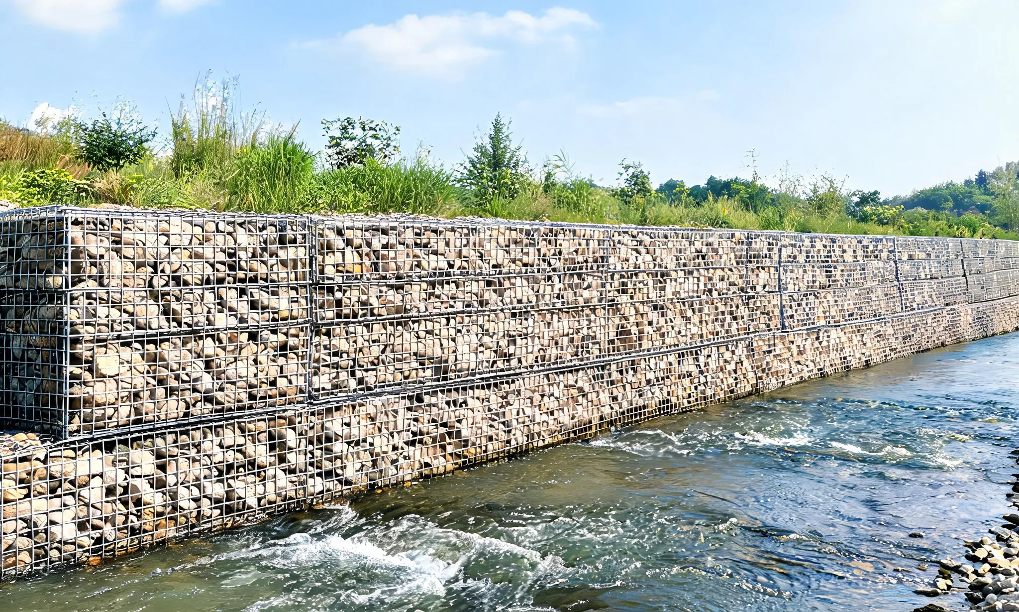 2x2 Wire Mesh Gabion Basket