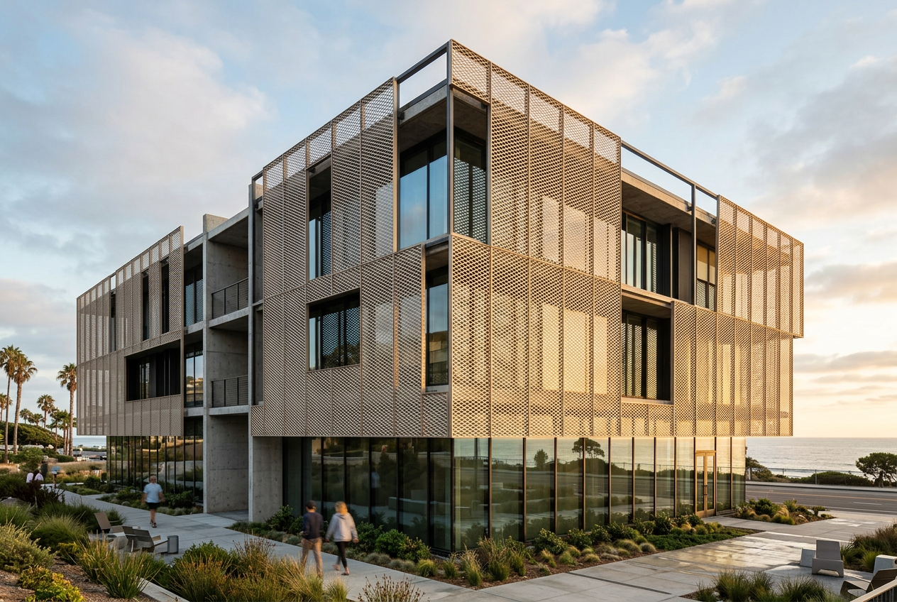 Architectural facade skin