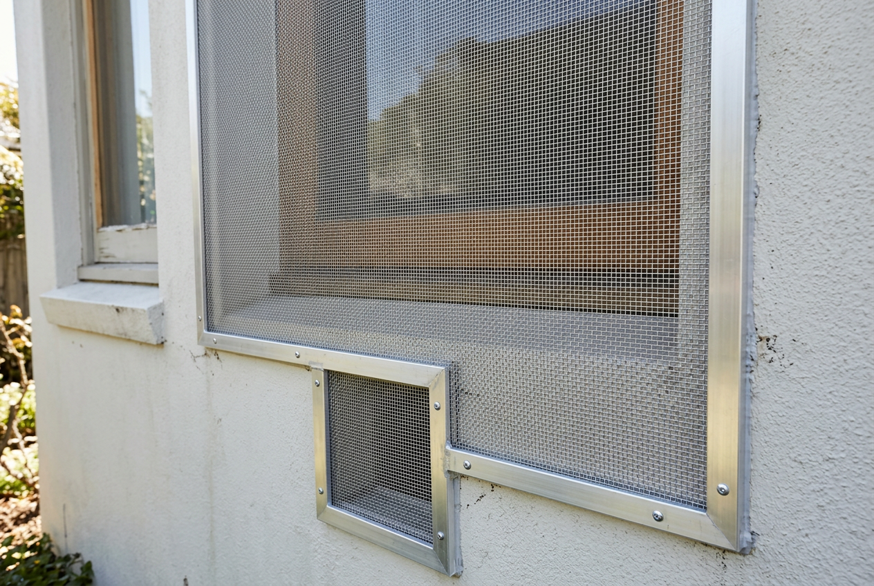 HVAC intake screening