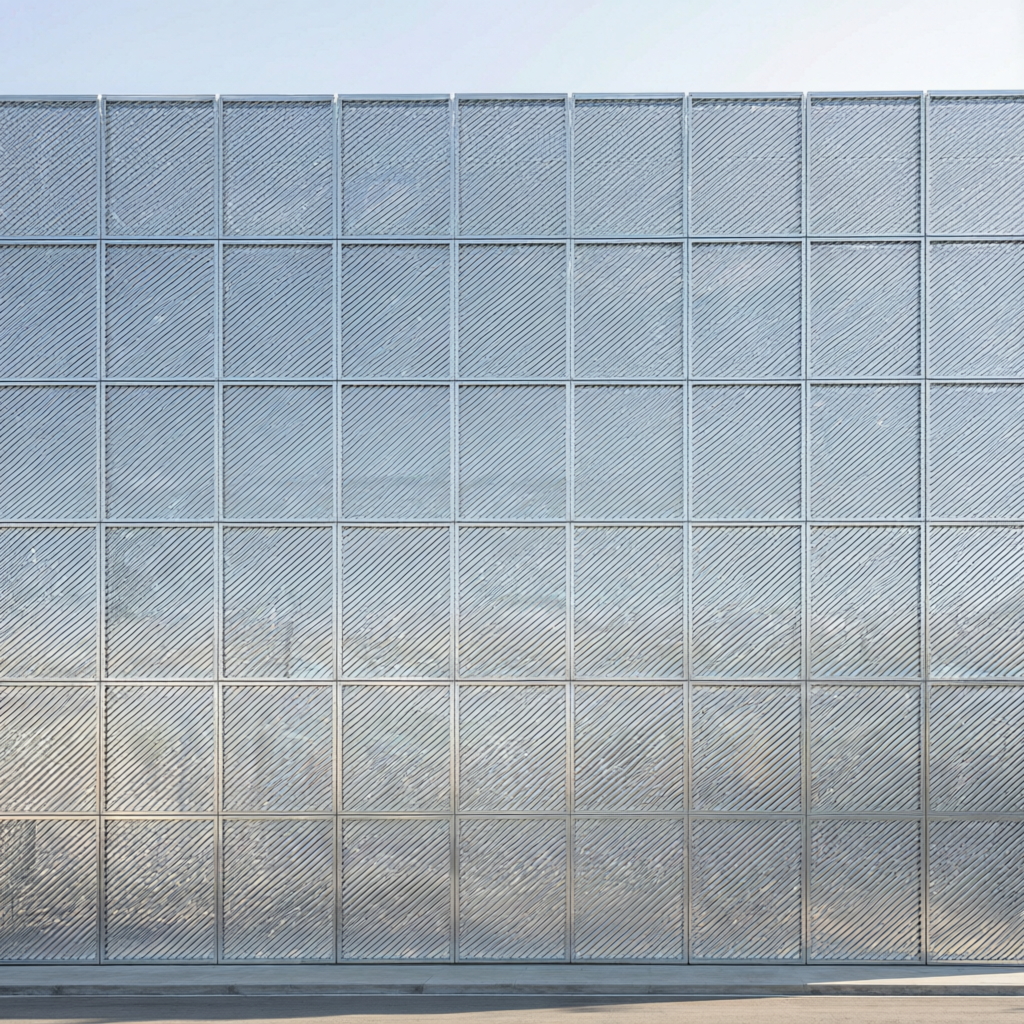 Coastal building facade cladding