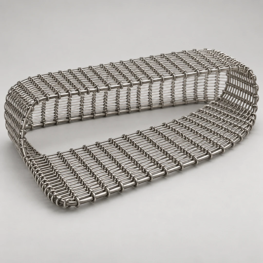 Balanced Weave Wire Mesh Conveyor Belt