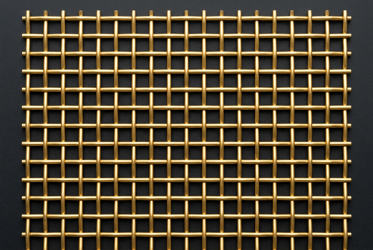 Brass Wire Mesh: C230, C260 & C280 Alloy Supplier