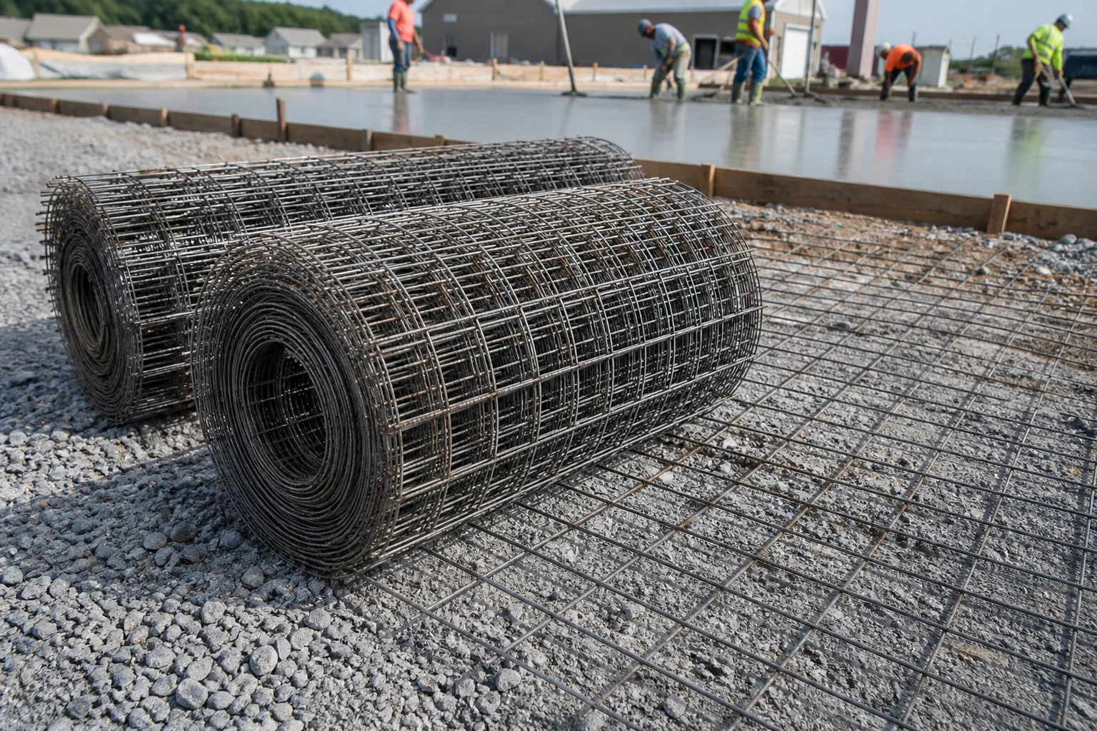 Concrete Wire Mesh Rolls for Slabs, Driveways & Patches