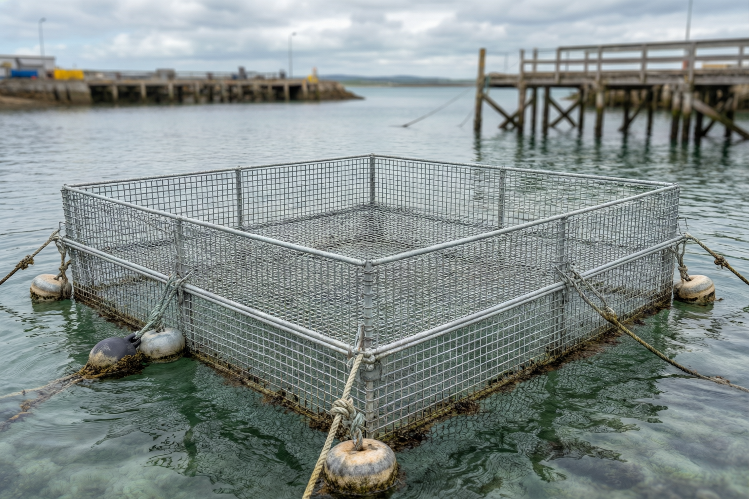 Inshore holding pen
