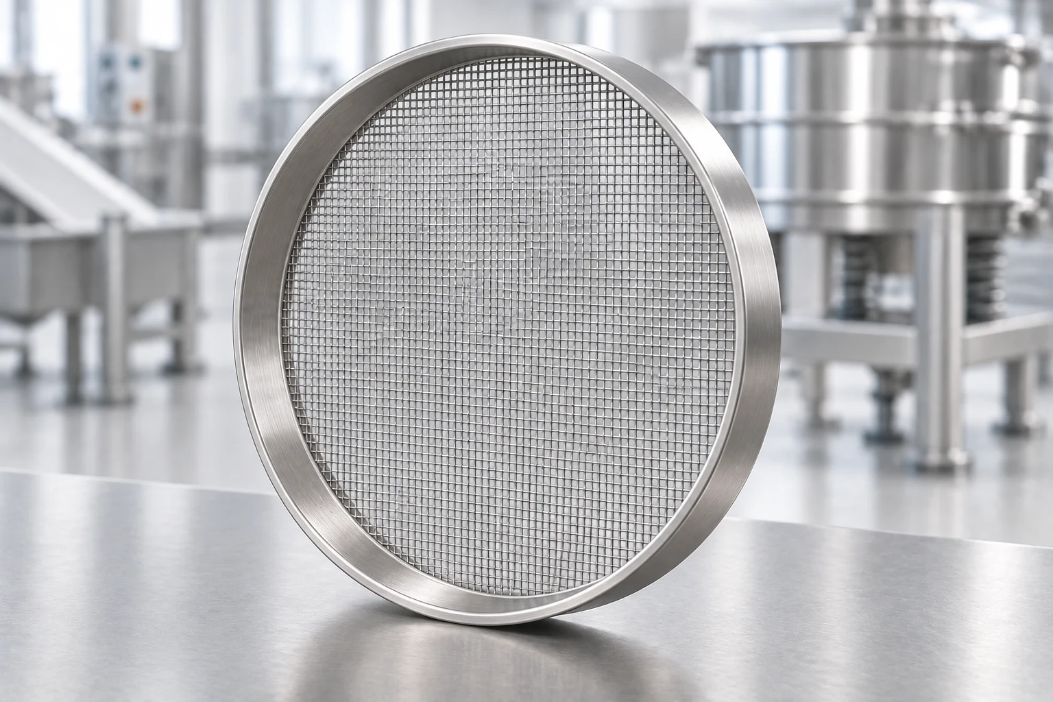 Dry-ingredient sifting screen
