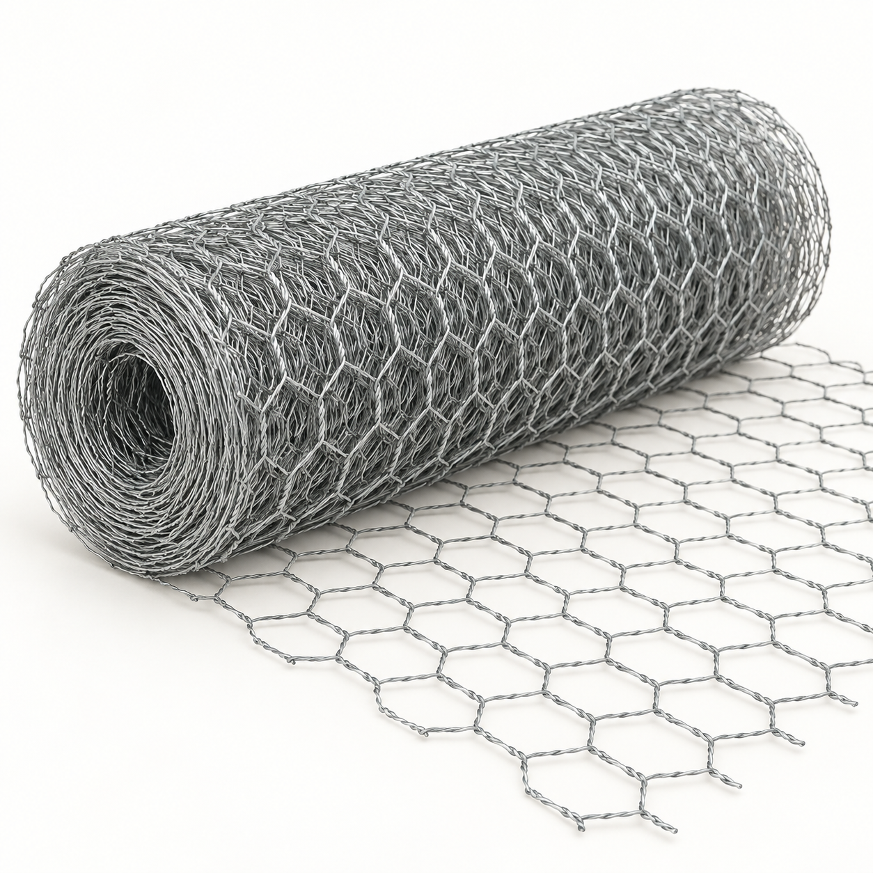 Оцинкованная шестиугольная сетка
