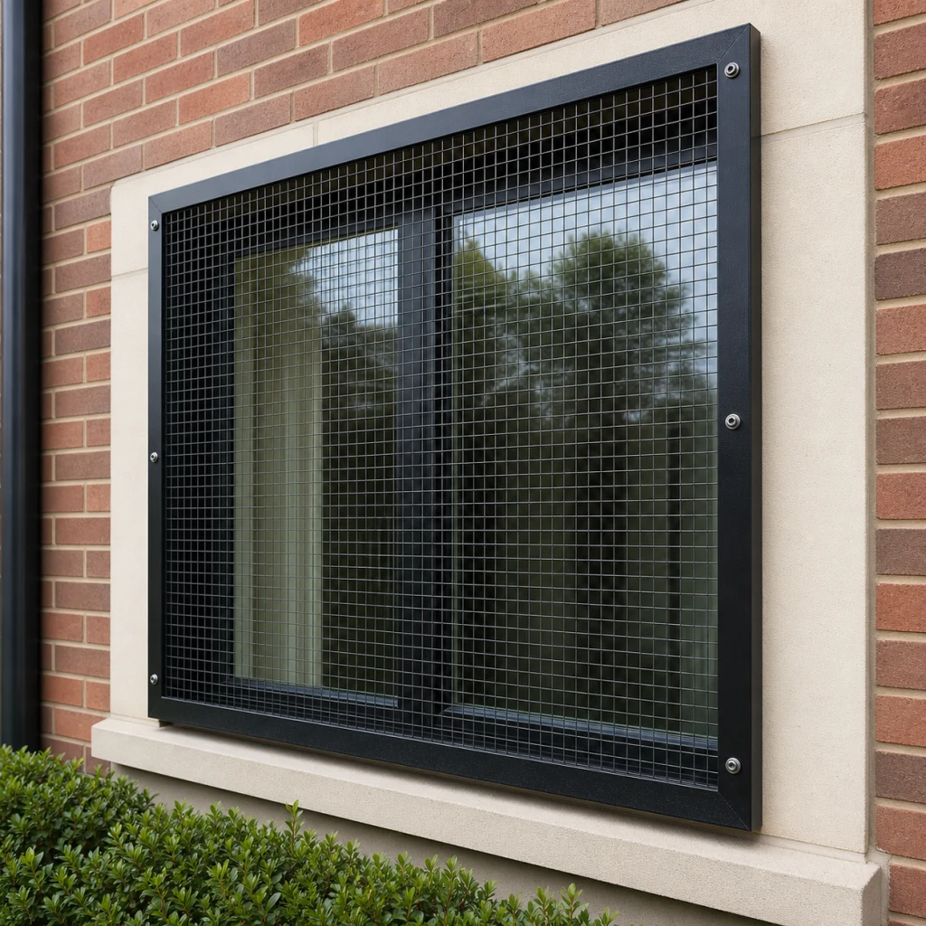 1/4 Inch Wire Mesh Security Window Guard