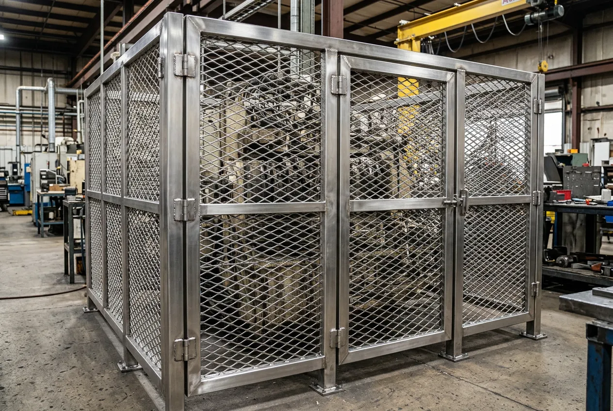 Chemical plant equipment screens