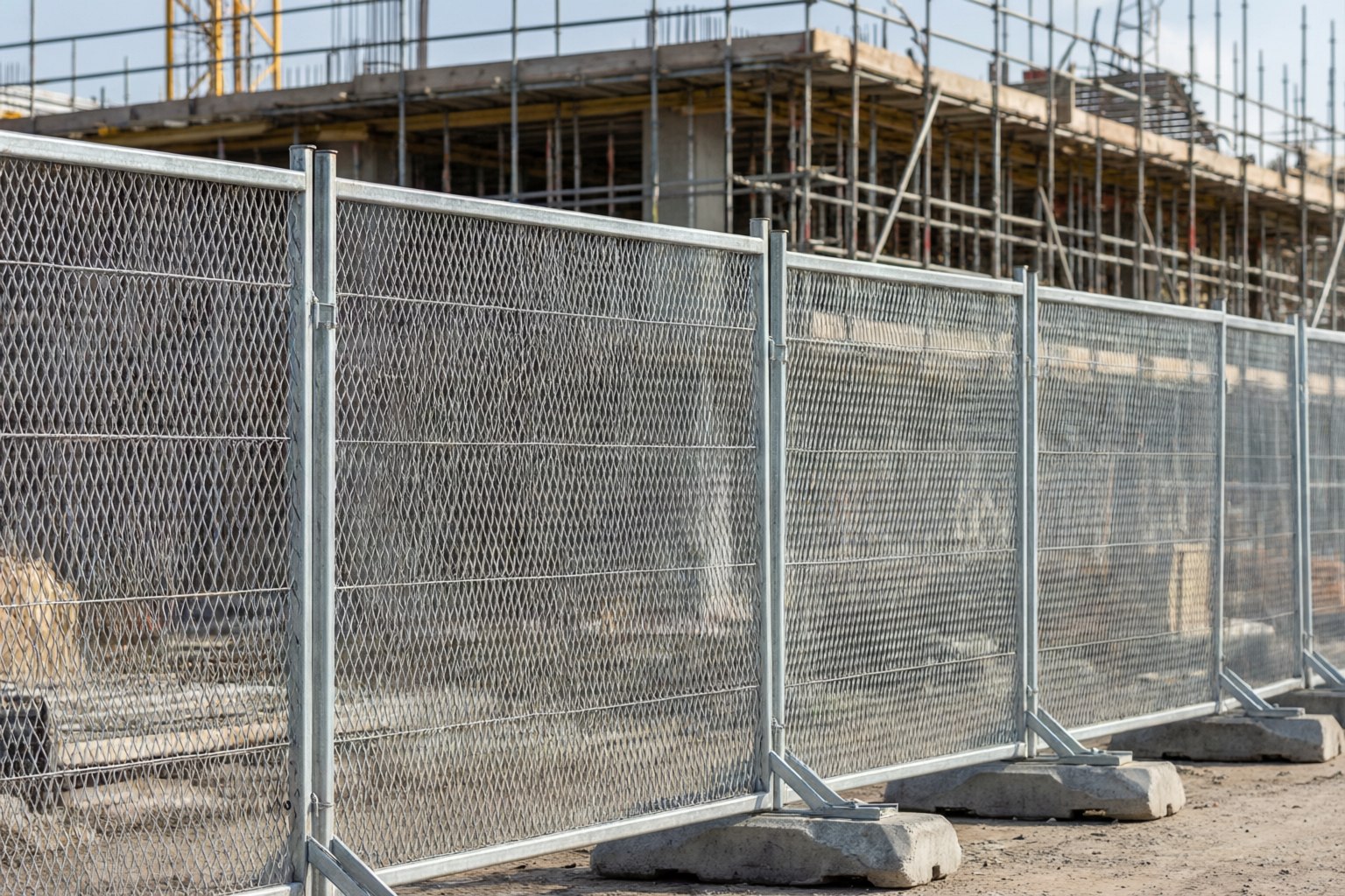 Construction site hoarding