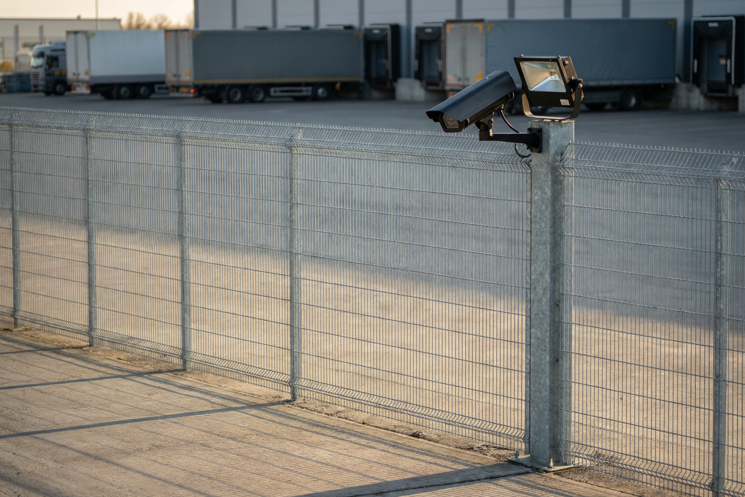 Warehouse security perimeter