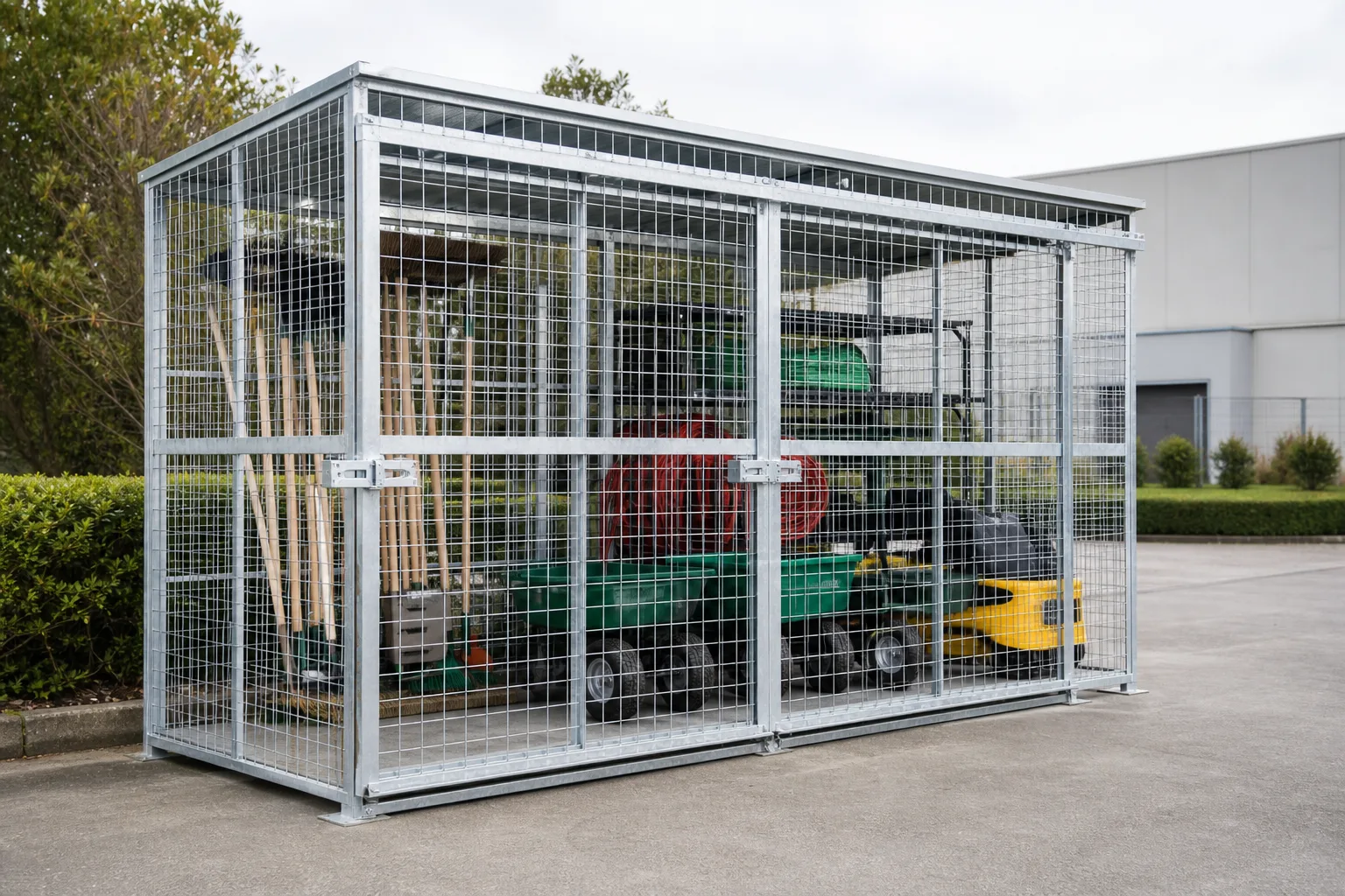 Outdoor equipment storage